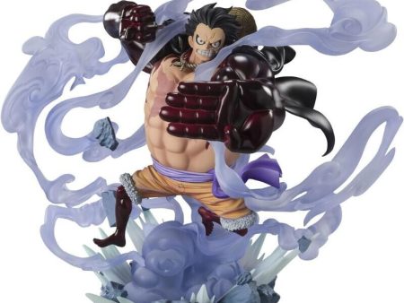 BANDAI Figuarts ZERO One Piece Monkey D. Luffy Gear 4 Figure JAPAN OFFICIAL Fashion