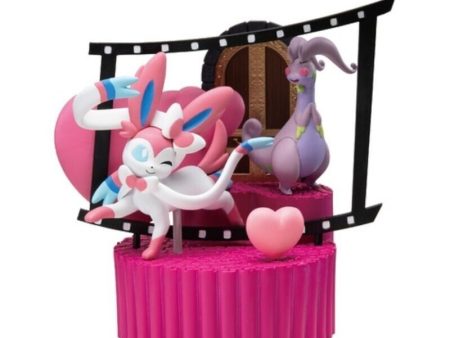 Pokemon Center Diorama Figure Midnight Agent the cinema Sylveon JAPAN OFFICIAL Supply