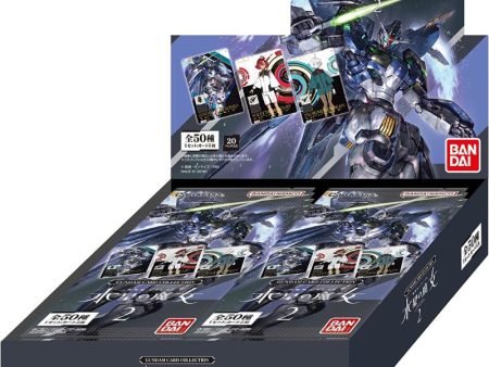 BANDAI Carddass Mobile Suit Gundam The Witch From Mercury 2 TCG JAPAN OFFICIAL Hot on Sale