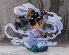 BANDAI Figuarts ZERO One Piece Monkey D. Luffy Gear 4 Figure JAPAN OFFICIAL Fashion