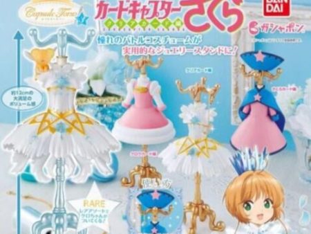 BANDAI Capsule Torso Card Captor Sakura 3 All 4 Type Capsule Toy Figure JAPAN Supply