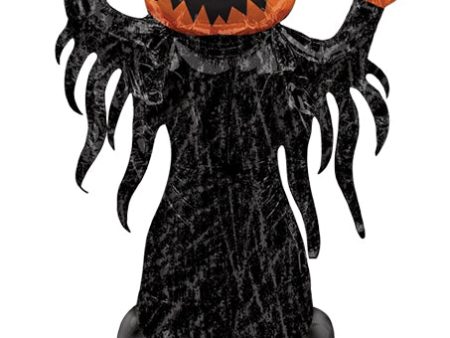 AirLoonz Halloween Pumpkin Head Ghost 53  Balloon Sale