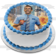 Free Guy Explosions In Background Edible Cake Topper Image ABPID54751 Sale