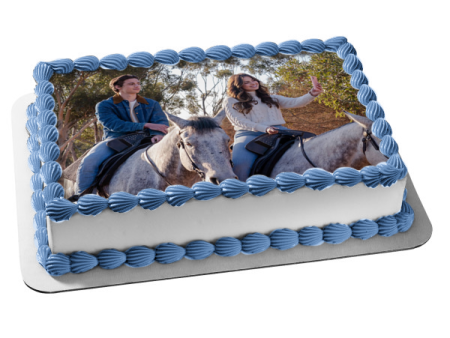 He s All That Zack Siler Laney Boggs Riding Horses Edible Cake Topper Image ABPID54781 For Sale