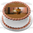 The Matrix Resurrections Morpheus Shooting Guns Edible Cake Topper Image ABPID54736 For Cheap