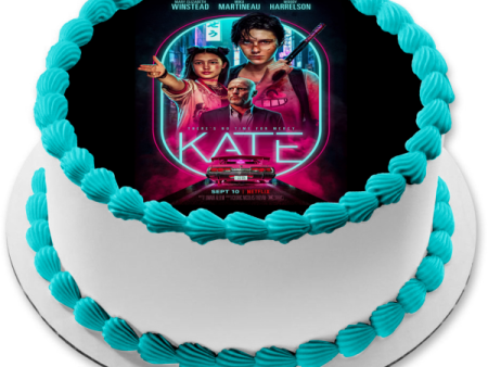 Kate Movie Poster Ani Varrick Edible Cake Topper Image ABPID54790 Cheap