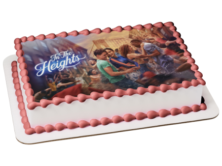 In the Heights Vanessa Usnavi De La Vega Nina Benny Edible Cake Topper Image ABPID54709 Online Hot Sale