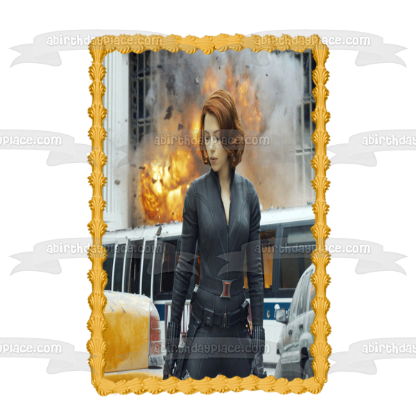 Black Widow Edible Cake Topper Image ABPID54830 For Cheap