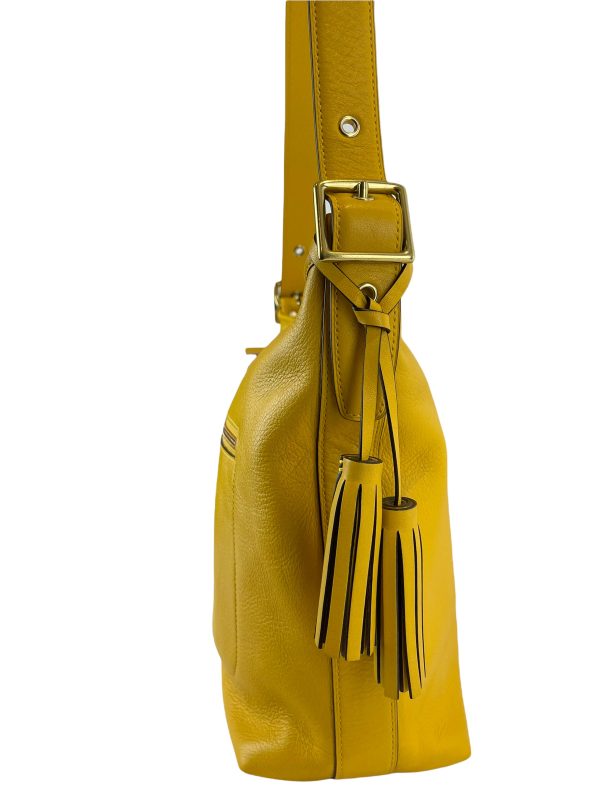 Coach Yellow Leather Crossbody Online