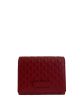 Gucci Red Monogram Leather Wallet Sale