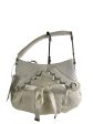 Christian Dior White Leather Ribbon Shoulder Bag Online Hot Sale