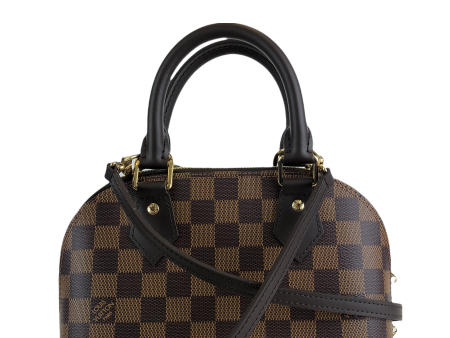 Louis Vuitton Damier Ebene Canvas ‘Alma BB’ Crossbody Hot on Sale