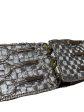 Dries Van Noten Silver Tone Embellished Large Belt For Discount