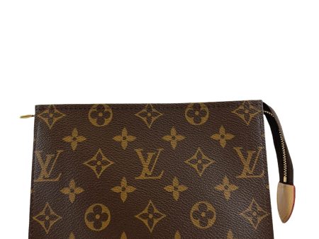 Louis Vuitton Monogram Canvas “Toiletry Pouch 19” on Sale