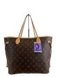 Louis Vuitton Monogram Canvas  Neverfull MM  - Red Lining Online now