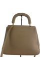 Burberry Tan Leather Shoulder Bag W  Detachable Strap Online Hot Sale