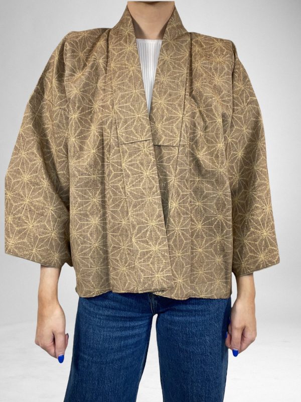 Tan Kimono -  size O S Discount