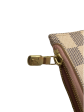 Louis Vuitton Damier Azur Canvas Pochette - Pink Lining on Sale