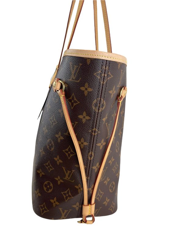 Louis Vuitton Monogram Canvas  Neverfull MM  - Red Lining Online now