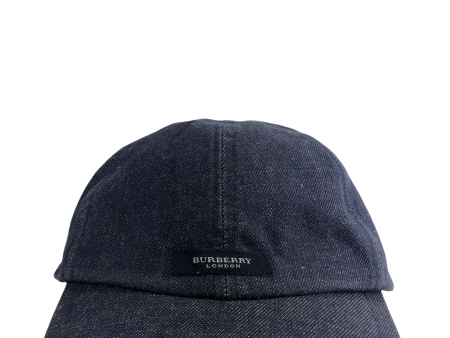 Burberry Denim Cap Online Hot Sale