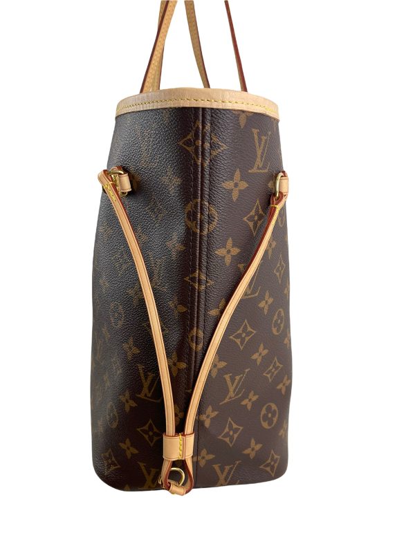 Louis Vuitton Monogram Canvas  Neverfull MM  - Red Lining Online now