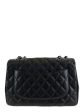 Chanel Black Caviar Leather Jumbo Single Flap Online Hot Sale