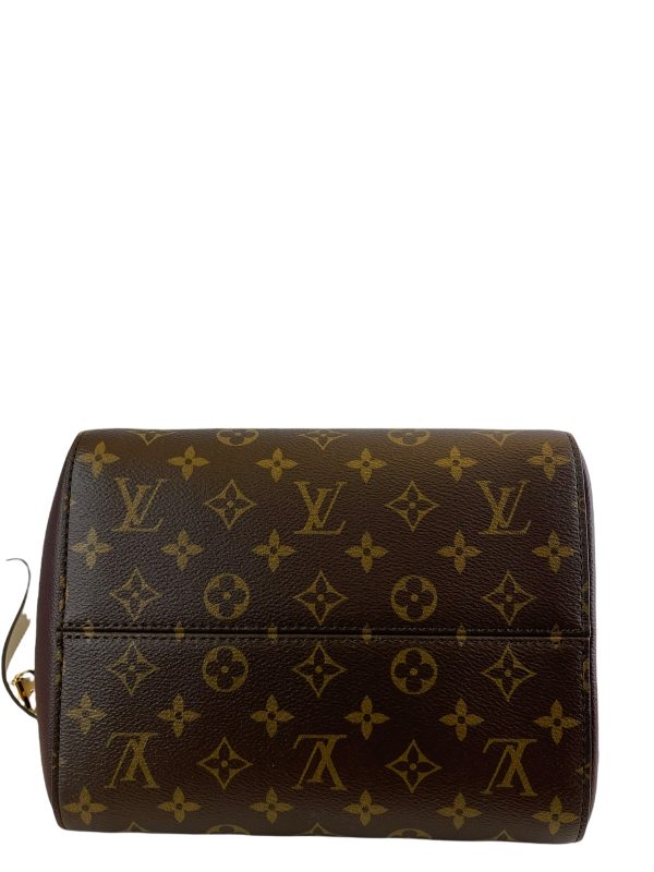 Louis Vuitton Bicolor Leather & Monogram Canvas ‘Fold Tote’ Cheap