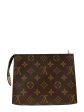 Louis Vuitton Monogram Canvas “Toiletry Pouch 19” on Sale