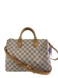 Louis Vuitton Damier Azur Canvas  Speedy 30  Bandouliere Fashion