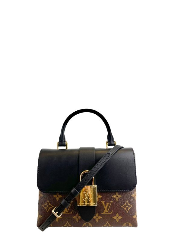 Louis Vuitton Monogram Canvas & Black leather  Locky BB  Crossbody Online Hot Sale