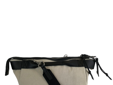 Liebeskind Black and White Canvas Crossbody Online Hot Sale