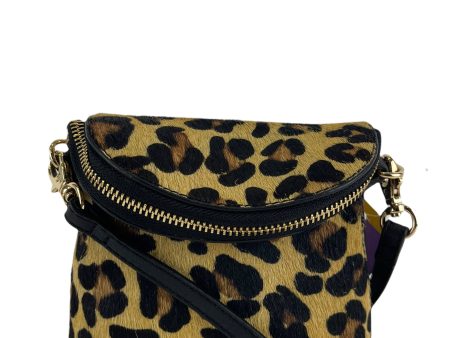 Paul Costello Leopard Print Crossbody w Adjustable Strap Cheap