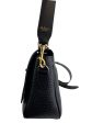 Mulberry Black Textured Leather   Bryn Satchel  Crossbody on Sale