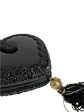 Mary Frances Black and Gold Embellished Handbag Online