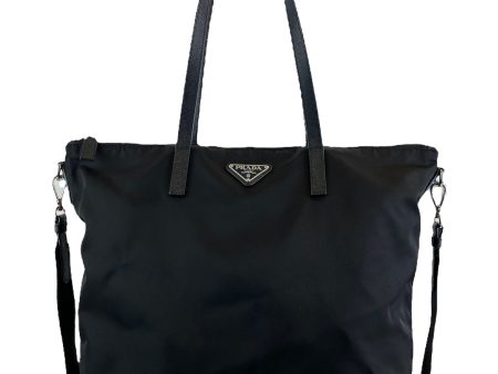 Prada Black Nylon Crossbody Tote Supply