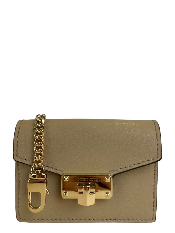 Michael Kors Nude Leather Wallet on Sale