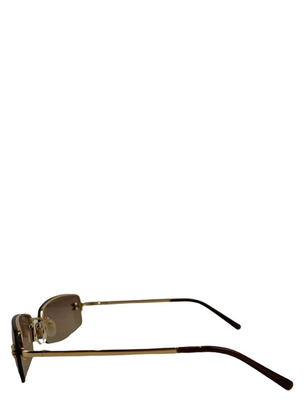 Chanel Goldtone Diamonte CC Sunglasses Sale