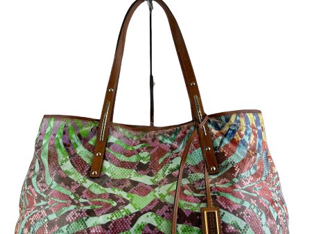 Jimmy Choo Multicolour Canvas Tote Fashion