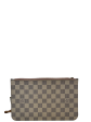 Louis Vuitton Damier Azur Canvas Pochette - Pink Lining on Sale