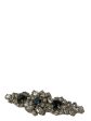 Prada Diamonte SilverTONE Brooch on Sale