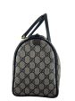 Gucci Vintage Monogram Canvas Vintage Web  Boston  Tote For Sale