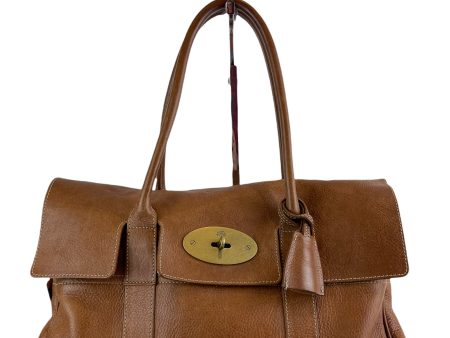 Mulberry Oak Grained Leather “Bayswater” Tote Online