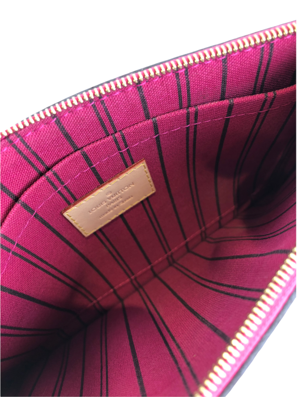 Louis Vuitton Monogram Canvas Pochette - Fuschia Lining Supply