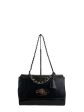 Mulberry Black Leather Medium  Top Handle Lily” Shoulder Bag on Sale