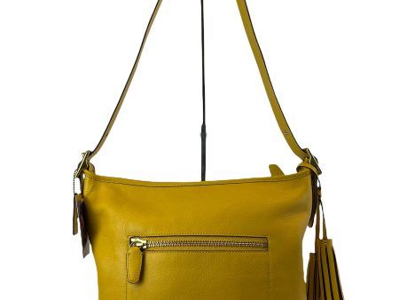 Coach Yellow Leather Crossbody Online