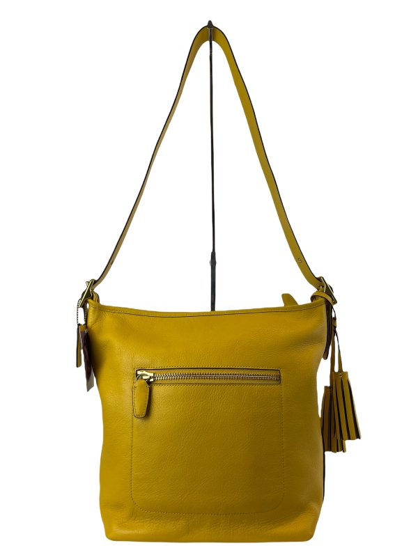 Coach Yellow Leather Crossbody Online