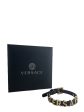 Versace Black Logo Bracelet Sale