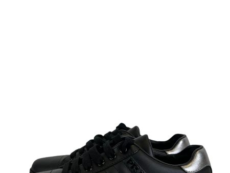 Prada Black Leather Trainers - UK 4 Supply