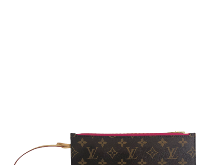 Louis Vuitton Monogram Canvas Pochette - Fuschia Lining Discount