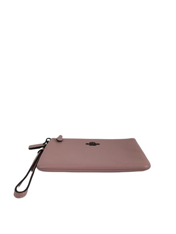 Coach Pink Leather Pochette For Cheap